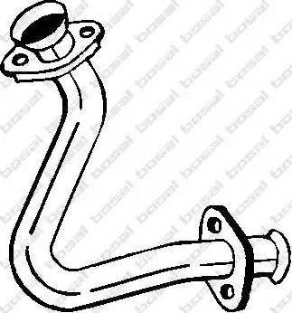 Bosal 737-267 - Exhaust Pipe autospares.lv