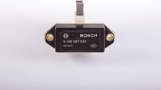 BOSCH 9 190 087 034 - Voltage regulator, alternator autospares.lv