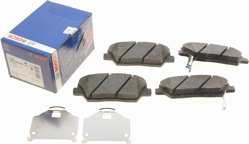 BOSCH 0 986 494 981 - Brake Pad Set, disc brake autospares.lv