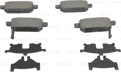 BOSCH 0 986 494 931 - Brake Pad Set, disc brake autospares.lv