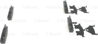 BOSCH 0 986 494 931 - Brake Pad Set, disc brake autospares.lv