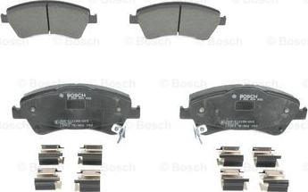 BOSCH 0 986 494 932 - Brake Pad Set, disc brake autospares.lv