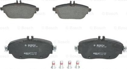 BOSCH 0 986 494 937 - Brake Pad Set, disc brake autospares.lv