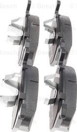 BOSCH 0 986 494 925 - Brake Pad Set, disc brake autospares.lv