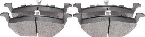 BOSCH 0 986 494 925 - Brake Pad Set, disc brake autospares.lv