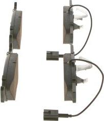 BOSCH 0 986 494 922 - Brake Pad Set, disc brake autospares.lv