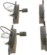 BOSCH 0 986 494 922 - Brake Pad Set, disc brake autospares.lv