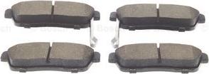 BOSCH 0 986 494 927 - Brake Pad Set, disc brake autospares.lv