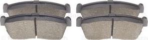 BOSCH 0 986 494 927 - Brake Pad Set, disc brake autospares.lv