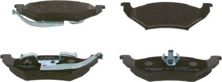 BOSCH 0 986 494 495 - Brake Pad Set, disc brake autospares.lv