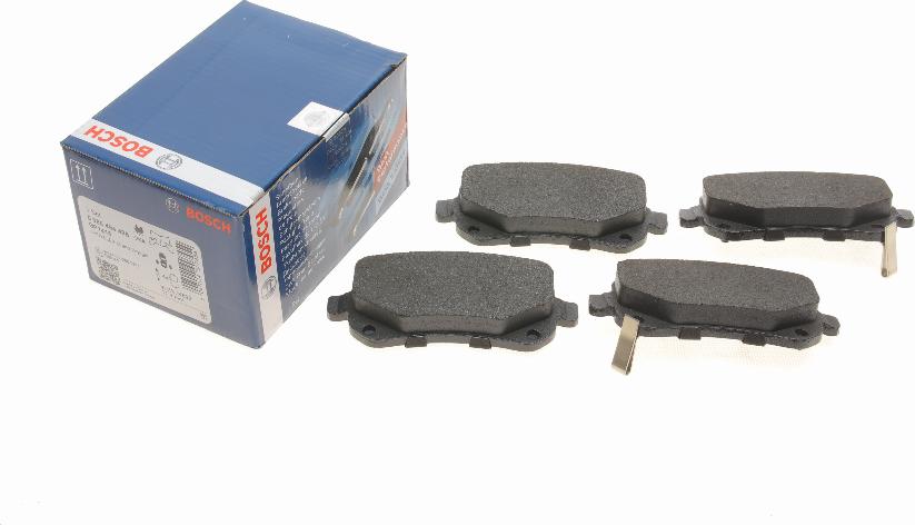 BOSCH 0 986 494 496 - Brake Pad Set, disc brake autospares.lv