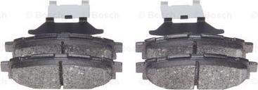 BOSCH 0 986 494 444 - Brake Pad Set, disc brake autospares.lv