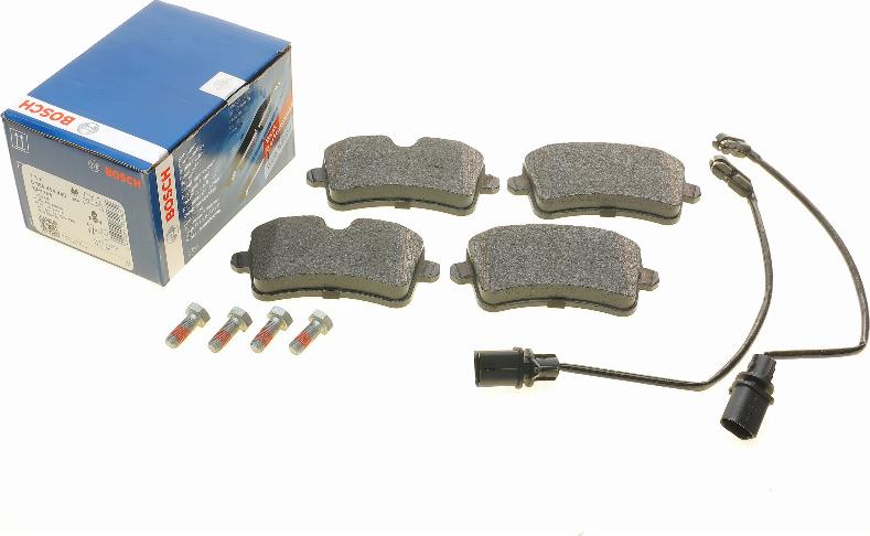 BOSCH 0 986 494 446 - Brake Pad Set, disc brake autospares.lv