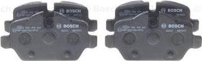 BOSCH 0 986 494 461 - Brake Pad Set, disc brake autospares.lv