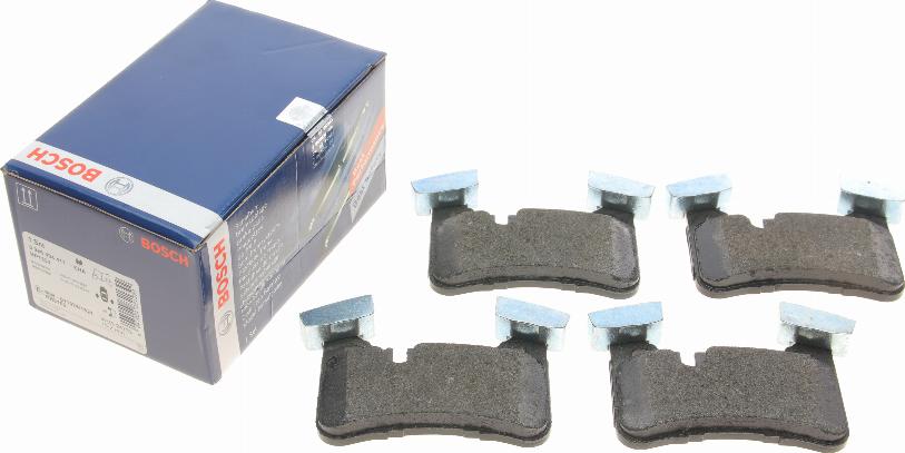 BOSCH 0 986 494 411 - Brake Pad Set, disc brake autospares.lv