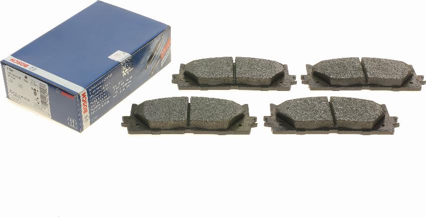 BOSCH 0 986 494 430 - Brake Pad Set, disc brake autospares.lv