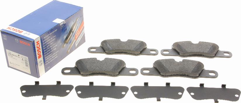 BOSCH 0 986 494 431 - Brake Pad Set, disc brake autospares.lv