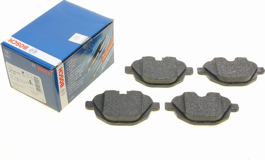 BOSCH 0 986 494 432 - Brake Pad Set, disc brake autospares.lv