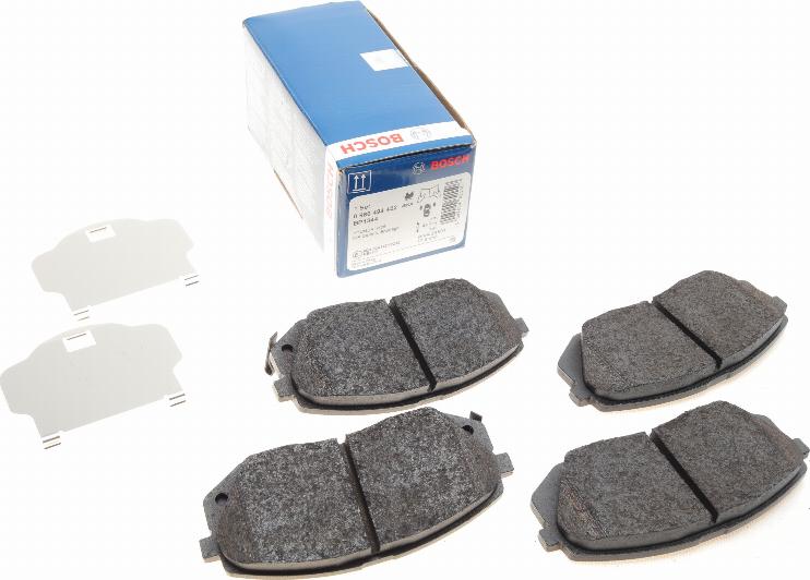 BOSCH 0 986 494 422 - Brake Pad Set, disc brake autospares.lv