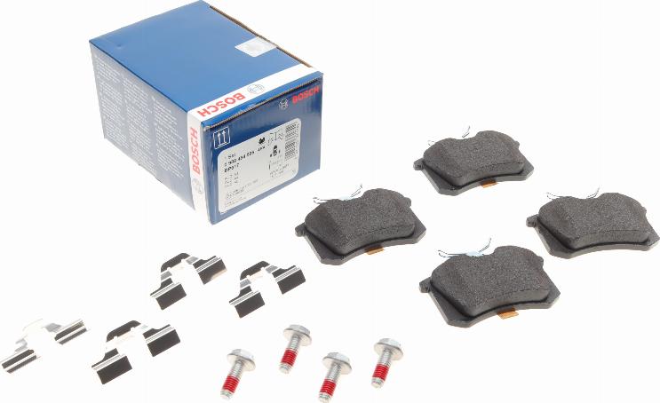 BOSCH 0 986 494 596 - Brake Pad Set, disc brake autospares.lv