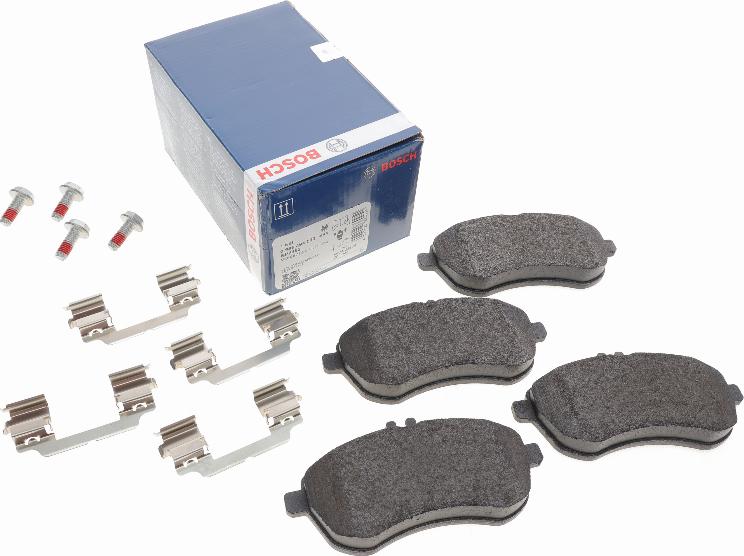 BOSCH 0 986 494 593 - Brake Pad Set, disc brake autospares.lv