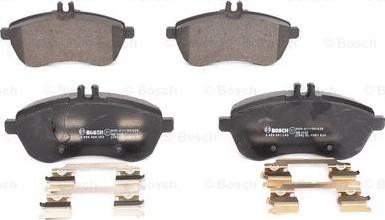 BOSCH 0 986 494 593 - Brake Pad Set, disc brake autospares.lv