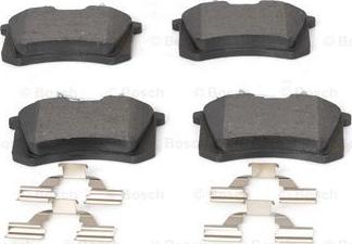 BOSCH 0 986 494 597 - Brake Pad Set, disc brake autospares.lv