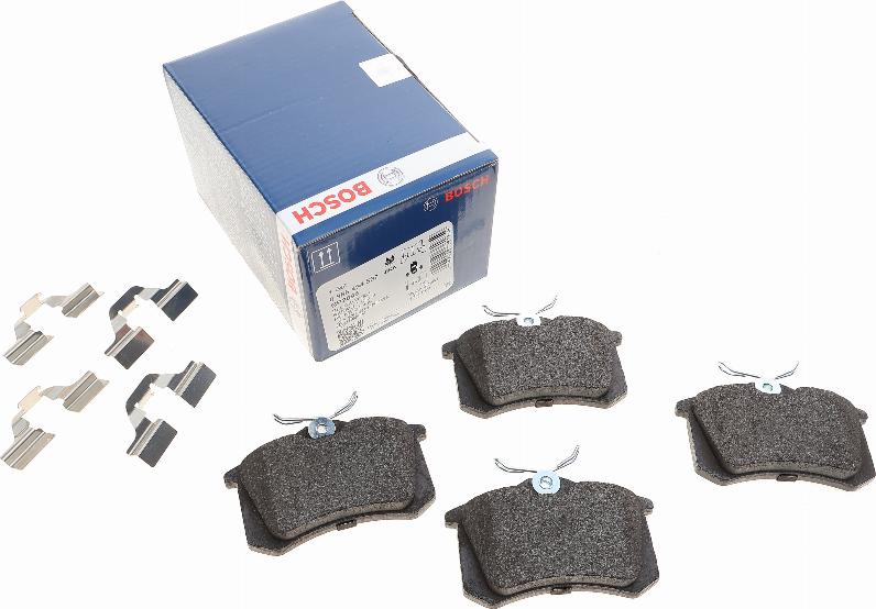 BOSCH 0 986 494 597 - Brake Pad Set, disc brake autospares.lv