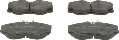 BOSCH 0 986 494 545 - Brake Pad Set, disc brake autospares.lv