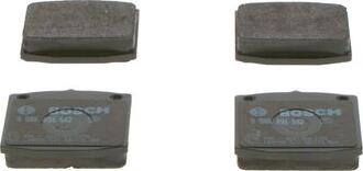 BOSCH 0 986 494 542 - Brake Pad Set, disc brake autospares.lv