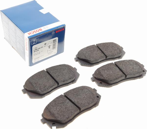 BOSCH 0 986 494 559 - Brake Pad Set, disc brake autospares.lv