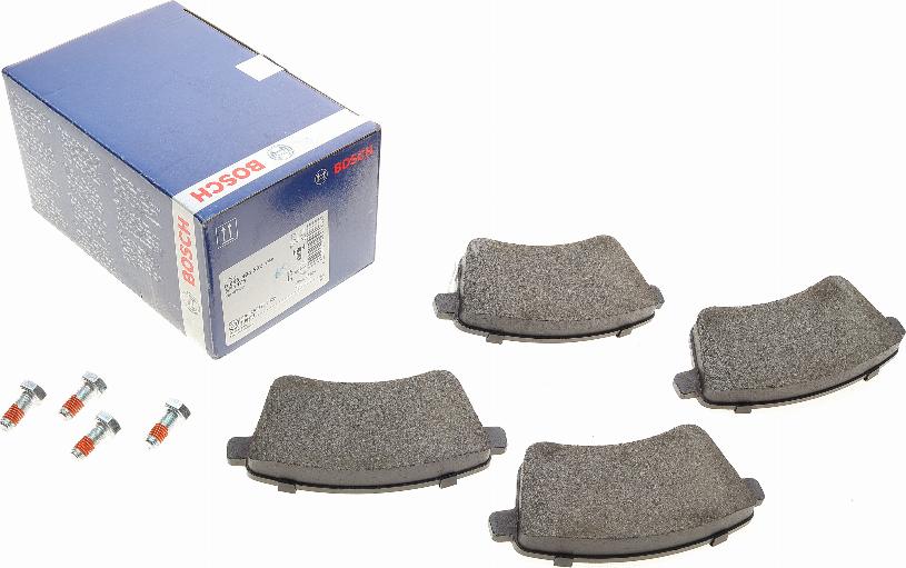 BOSCH 0 986 494 552 - Brake Pad Set, disc brake autospares.lv