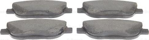 BOSCH 0 986 494 564 - Brake Pad Set, disc brake autospares.lv