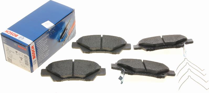 BOSCH 0 986 494 562 - Brake Pad Set, disc brake autospares.lv