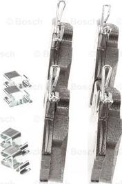 BOSCH 0 986 494 506 - Brake Pad Set, disc brake autospares.lv