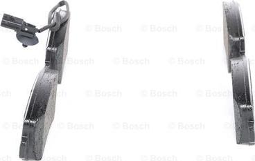 BOSCH 0 986 494 500 - Brake Pad Set, disc brake autospares.lv