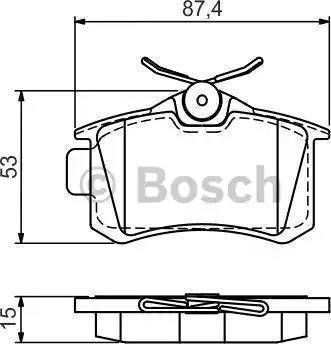 Jurid 571361J-AS - Brake Pad Set, disc brake autospares.lv