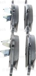 BOSCH 0 986 494 512 - Brake Pad Set, disc brake autospares.lv