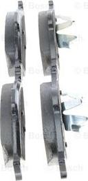 BOSCH 0 986 494 512 - Brake Pad Set, disc brake autospares.lv