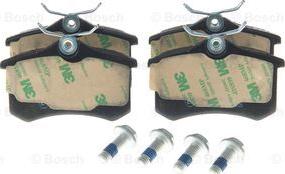 BOSCH 0 986 494 517 - Brake Pad Set, disc brake autospares.lv