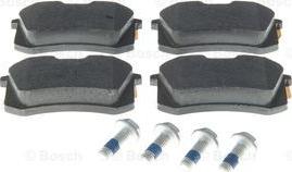 BOSCH 0 986 494 517 - Brake Pad Set, disc brake autospares.lv