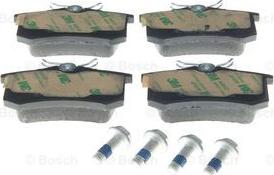 BOSCH 0 986 494 517 - Brake Pad Set, disc brake autospares.lv