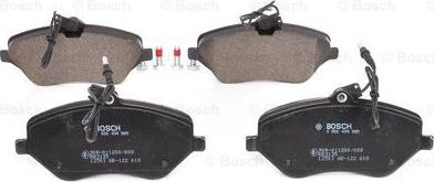 BOSCH 0 986 494 585 - Brake Pad Set, disc brake autospares.lv