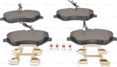 BOSCH 0 986 494 585 - Brake Pad Set, disc brake autospares.lv