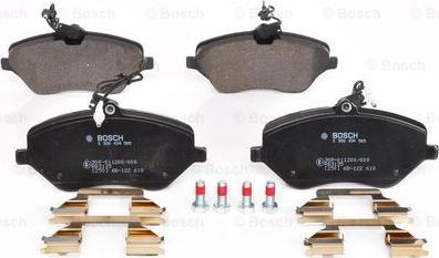 BOSCH 0 986 494 585 - Brake Pad Set, disc brake autospares.lv