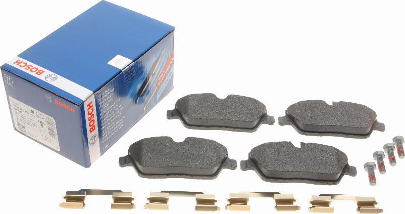 BOSCH 0 986 494 588 - Brake Pad Set, disc brake autospares.lv