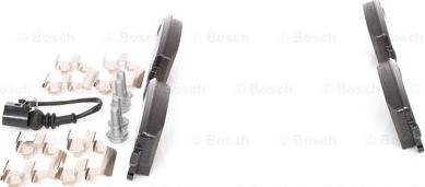 BOSCH 0 986 494 583 - Brake Pad Set, disc brake autospares.lv