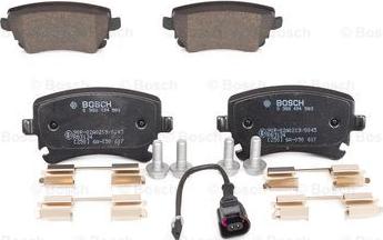 BOSCH 0 986 494 583 - Brake Pad Set, disc brake autospares.lv