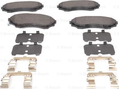 BOSCH 0 986 494 587 - Brake Pad Set, disc brake autospares.lv