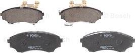 BOSCH 0 986 494 587 - Brake Pad Set, disc brake autospares.lv